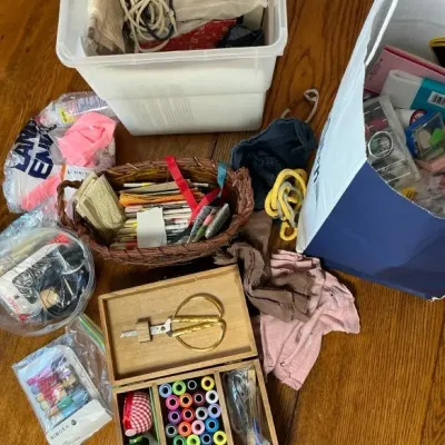 Large Lot Of Misc Sewing and Craft Items - Mystery Lot