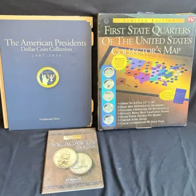 American Coin Collection #1 - Presidential Dollars & Collector Albums