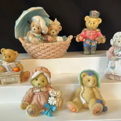 Set of 6 Priscilla Hillman Cherished Teddies Figurines #1