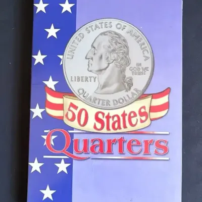 1999-2008 50 State Quarters Collection Book #3