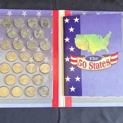 1999-2008 50 State Quarters Collection Book #1
