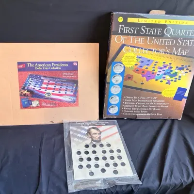 American Coin Collection #2 - Presidential Dollars, State Quarters & Lincoln Wheat Pennies