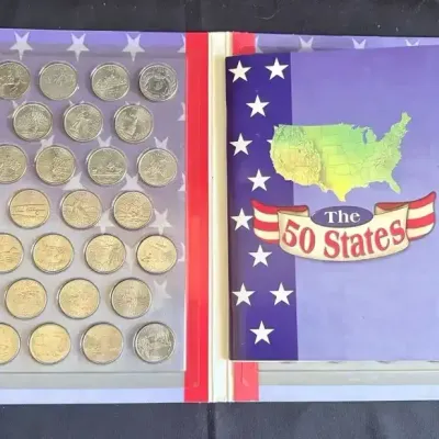 1999-2008 50 State Quarters Collection Book #2