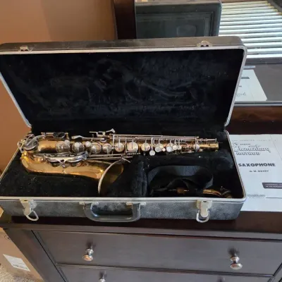 Alto Saxophone with Hard Case & Instruction Book