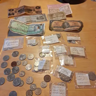 World Coin & Currency Collection – Canada, Bermuda, Japan & More