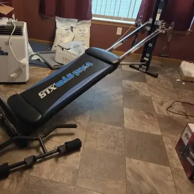 Total Gym XLS Home Exercise System with Accessories & Manual
