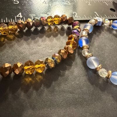 Beaded stretch bracelets