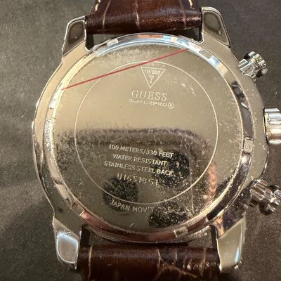 Genuine leather guess wristwatch vintage?