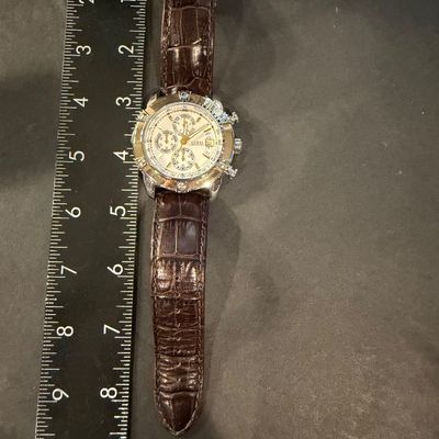 Genuine leather guess wristwatch vintage?