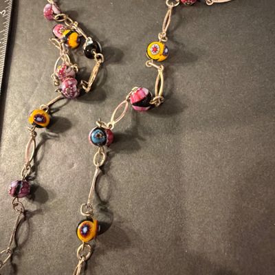 Vintage style art deco necklace
