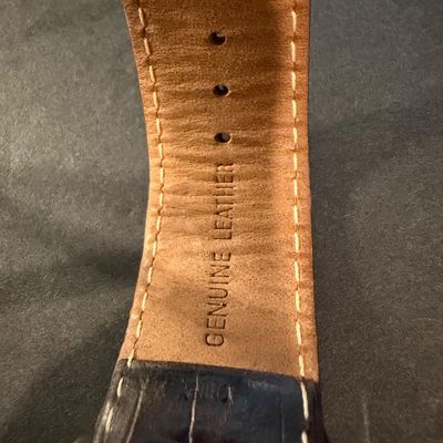 Genuine leather guess wristwatch vintage?