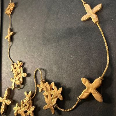 Anne Klein vintage gold tone necklace