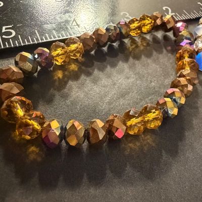 Beaded stretch bracelets