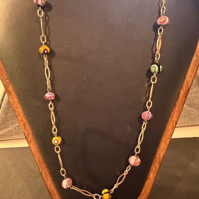 Vintage style art deco necklace
