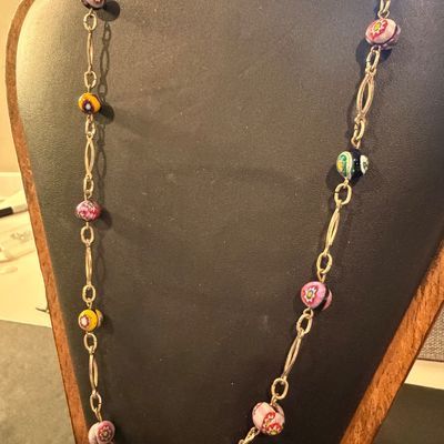 Vintage style art deco necklace