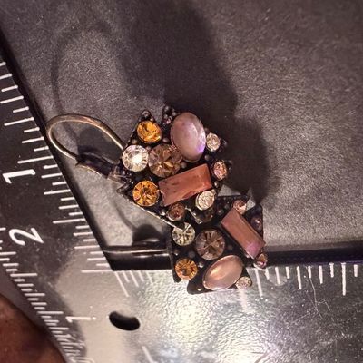 Vintage style statement earrings