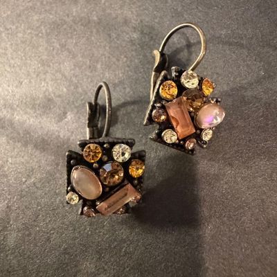 Vintage style statement earrings