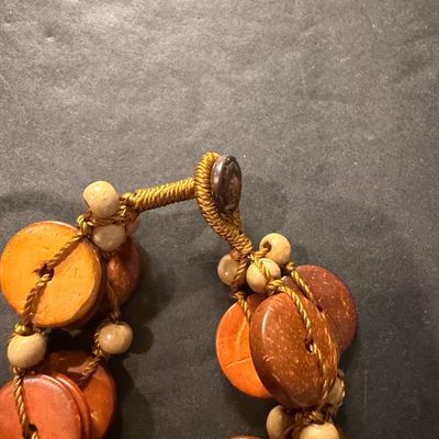 Vintage double layer button bracelet
