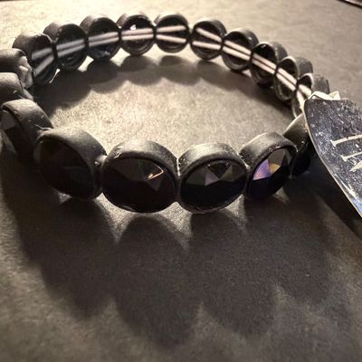Black INC marked stretch bracelet