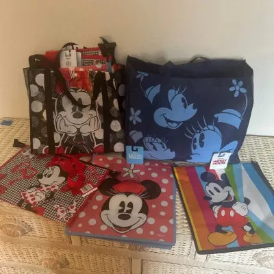Disney Mickey and Minnie Mouse Tote Bags