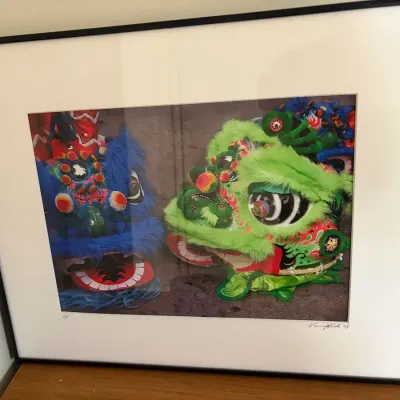 Framed Giclee Print ‘Conversation’ by Nancy H. Cole, 2003