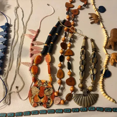 Necklaces With Beads and Pendants