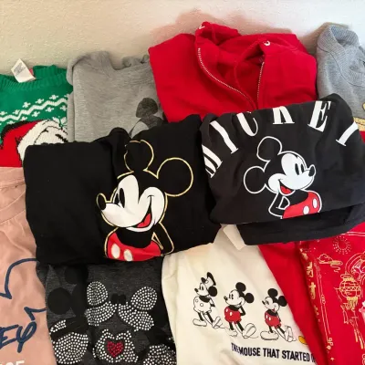 Disney Mickey and Minnie Mouse Apparel Assortment (Size: Medium)
