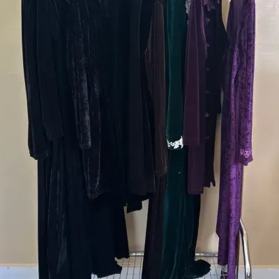 Velvet Dresses & Skirts, Size S