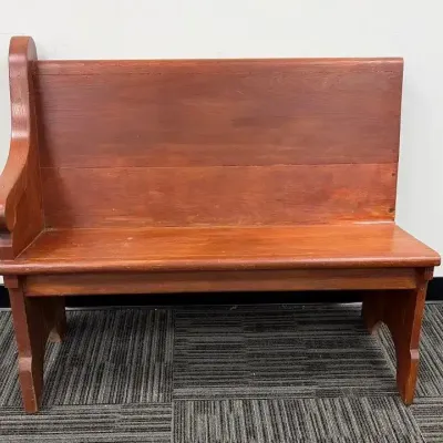 Wood Half/Corner Pew