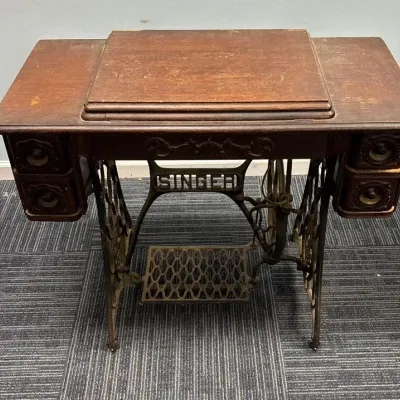 Singer Antique Sewing Machine And More