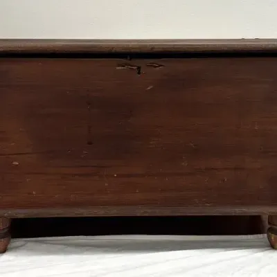 Primitive Wood Blanket Chest