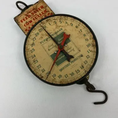 Purina Feed Saver And Cow Culler Hanging Scale