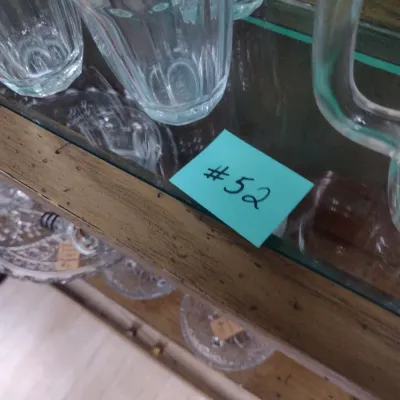Sale Photo Thumbnail #399: Large Open Shelf Display Cabinet Choice A (#52)