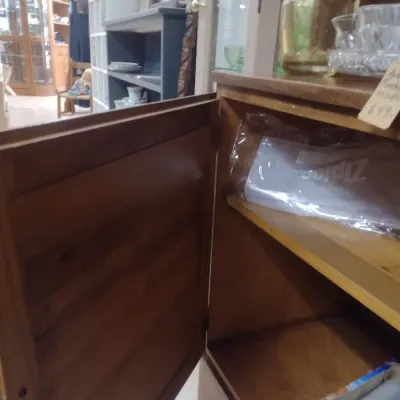 French Country Two-Piece China Hutch Buffet (#4)