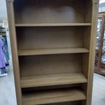 Sale Photo Thumbnail #256: Solid Wood Multi-Shelf Display Stand (#33)