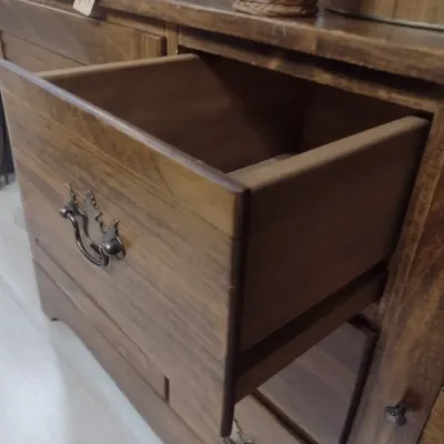 French Country Two-Piece China Hutch Buffet (#4)