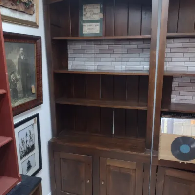 Sale Photo Thumbnail #322: Vintage Solid Wood Display Hutch Choice A (#43)