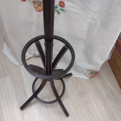 Sale Photo Thumbnail #662: Bent Wood Dark Finish Coat Stand (#94)