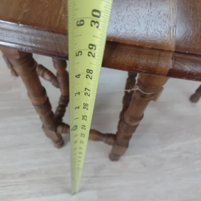 Sale Photo Thumbnail #465: Vintage Gateleg Drop Leaf Table (#61)