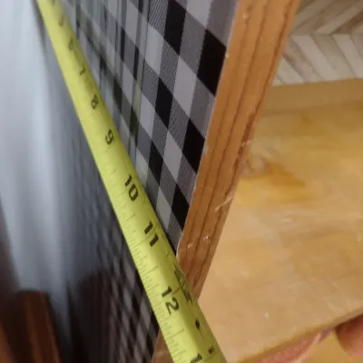 Solid Wood Multi-Shelf Display Stand (#1)