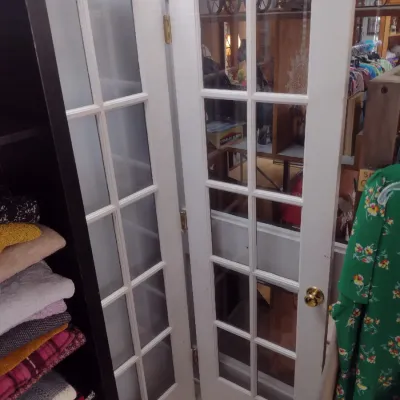 Sale Photo Thumbnail #516: Double French Door Display Fixture (#69)