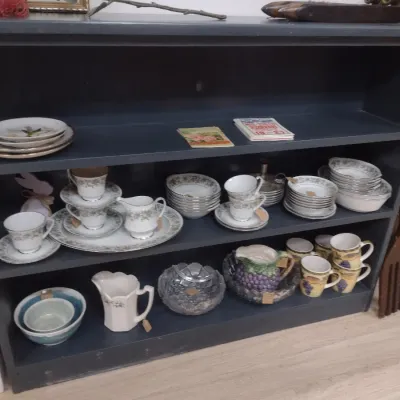 Solid Wood Painted Bookshelf (#11)