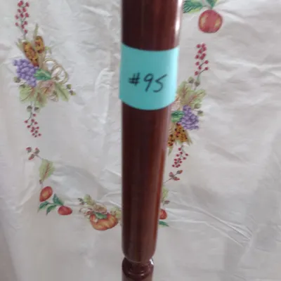 Sale Photo Thumbnail #670: Bent Wood Mahogany Finish Coat Stand (#95)