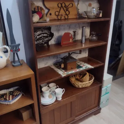 Vintage Open Hutch Storage Cabinet (#14)