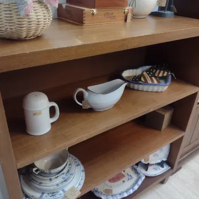 Wood Multi-Shelf Book Stand (#13)
