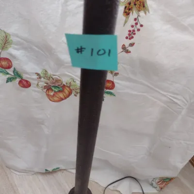 Sale Photo Thumbnail #700: Metal Base Floor Lamp with Shade (#101)