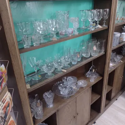 Sale Photo Thumbnail #394: Large Open Shelf Display Cabinet Choice A (#52)