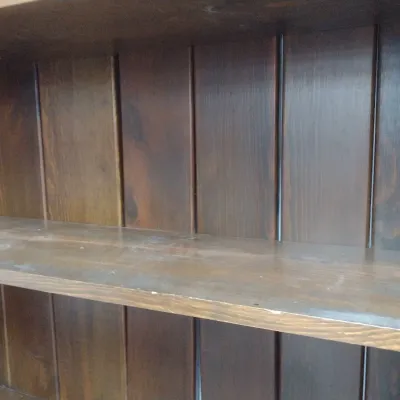 Sale Photo Thumbnail #324: Vintage Solid Wood Display Hutch Choice A (#43)