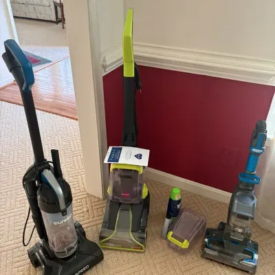 3 Vacuum & Floor Cleaner Bundle – Eureka AirSpeed, Bissell TurboClean Pet & Shark DuoClean