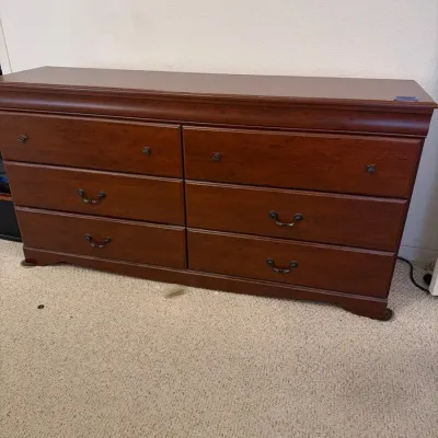 Wood Dresser 64 X 17 X 33